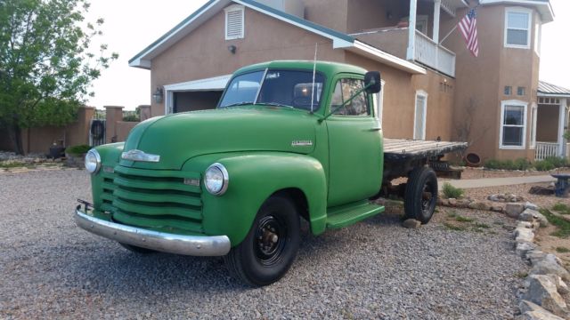 1951 Chevy 3600 Stake Bed. Three New Mexico Owners. 1951 Chevrolet Other Pickups 3600