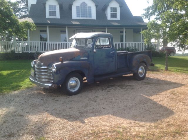 1951 Chevy 5 window pick up truck Rides Drives five window 1947 1948 1949 1950 1951 Chevrolet Other Pickups 5 window pick up truck