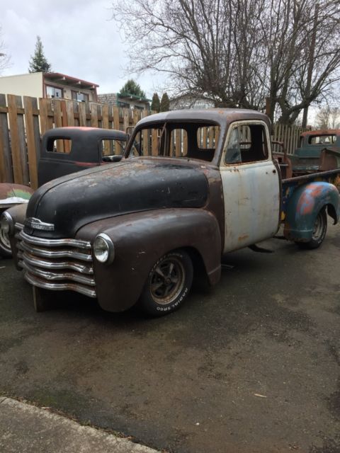 1951 chevy 5 window v8 rat rod 1947 1948 1949 1951 1952 1963 rat rod 1951 Chevrolet Other Pickups 5 window with clip for v8