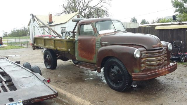 1951 Chevy 6400 boom truck rat rod hot rod project jalopy 1951 Chevrolet Other Pickups truck