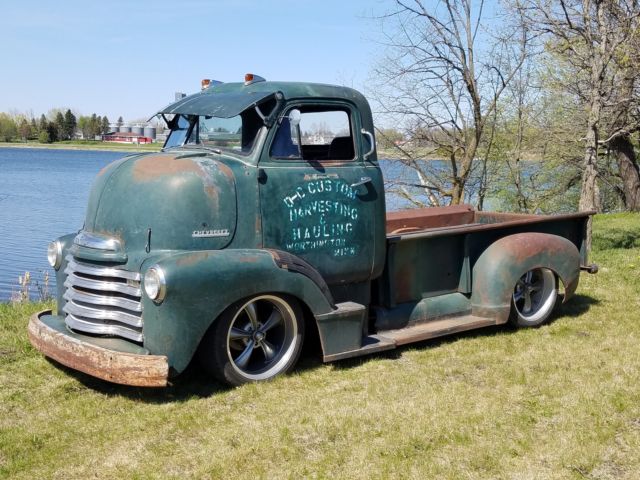1951 Chevy Coe Cabover Pickup Truck Fuel injected V8 Original Patina Ratrod 1951 Chevrolet Other Pickups Patina