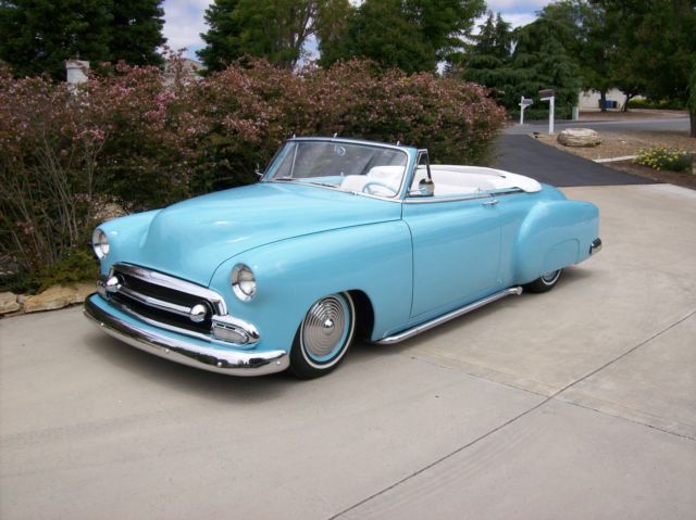 1951 chevy convertible, show car, hot rod, custom 1951 Chevrolet convertible