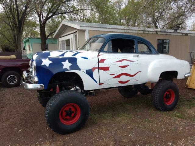 1951 Chevy coupe 4x4, possible TRADES ? 1951 Chevrolet businessman coupe