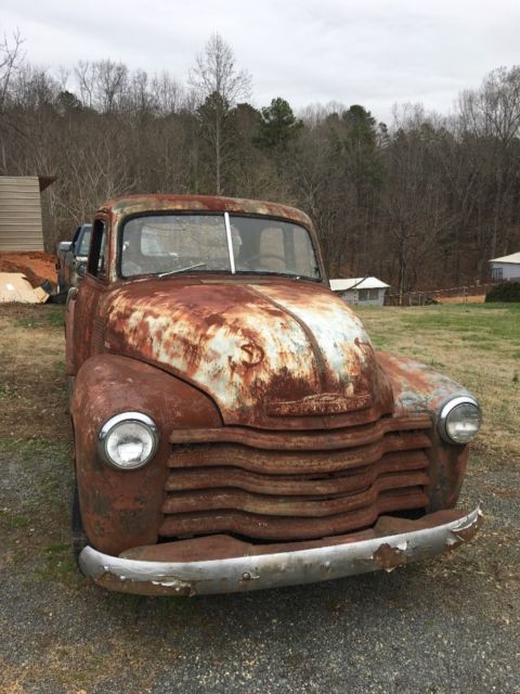 1951 chevy truck 5 window ratrod patina 1951 Chevrolet Other Pickups Perfect rusty patina