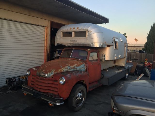 1951 Chevy truck with a 1967 Avion cab over camper 1951 Chevrolet Other Pickups 1951 Chevy with 1967 Avion camper