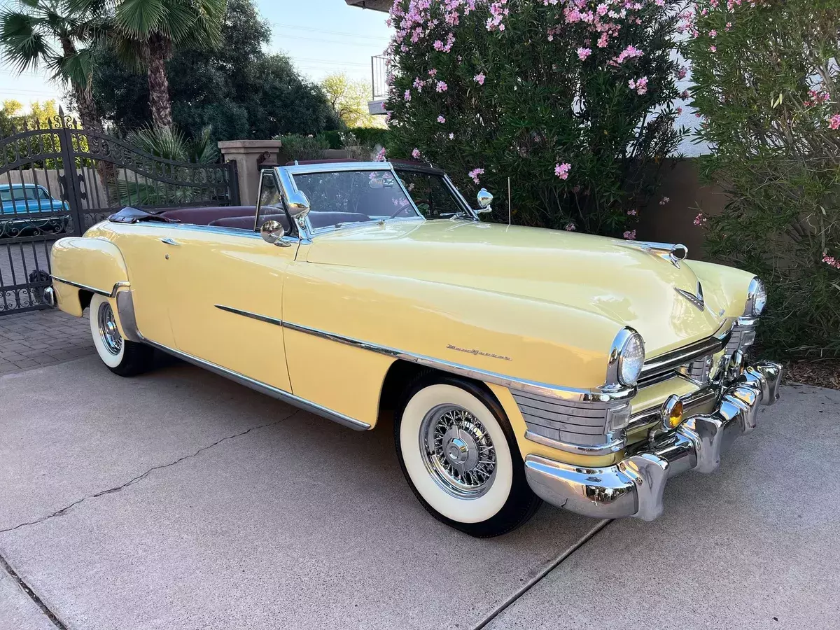 1951 Chrysler New Yorker Convertible - Beautiful Condition - Wire Wheels - WOW! 1951 Chrysler New Yorker