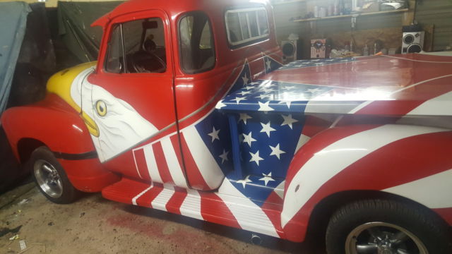 1951 classic american eagle patriotic chevy truck 1951 Chevrolet Other Pickups