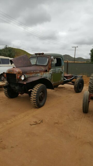 1951 dodge powerwagon original patina frame redone 1951 Dodge Power Wagon
