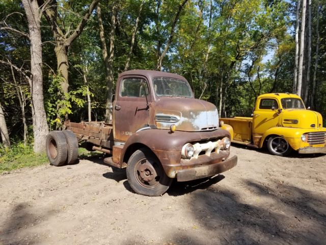 1951 Ford COE Cabover Truck Stubnose old farm truck 1951 Ford Other Pickups