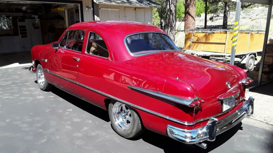 1951 Ford Coupe street rod. Fuel injected OHV 340 V8 Automatic. 1951 Ford Deluxe