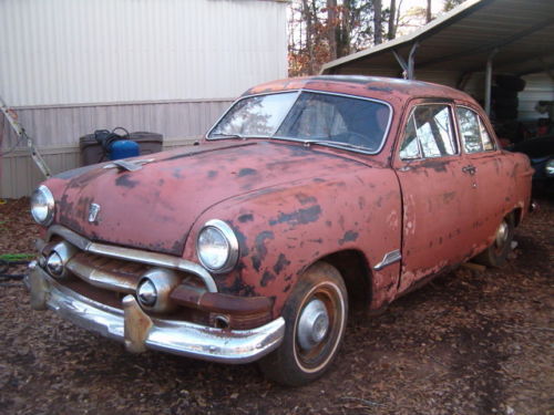 1951 Ford Custom "Shoebox" - Flathead V8 - Engine Runs - Project Car 1951 Ford Other