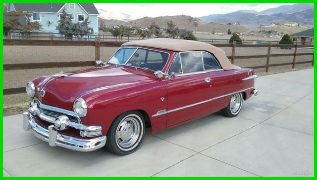 1951 Ford Custom 2-Door Convertible, 289ci V8, Automatic Transmission 1951 Ford Custom Convertible