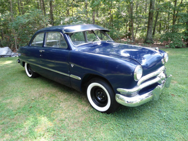 1951 FORD CUSTOM 2 DOOR FLATHEAD RAT ROD SHOE BOX MINI MERCURY 49 50 1951 Ford SEDAN Custom
