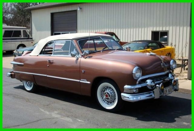 1951 Ford Custom Deluxe Convertible Flathead V8 Gasoline 3-Speed Manual ILLINOIS 1951 Ford Custom Deluxe Convertible
