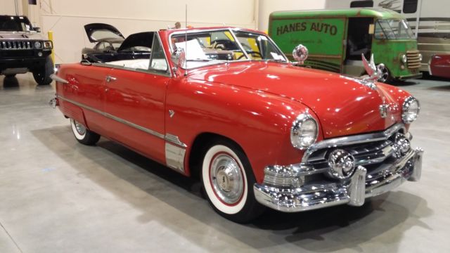 1951 FORD CUSTOM DELUXE CONVERTIBLE SO SO VERY NICE JUST FINISHED 6-1-2016 1951 Ford CUSTOM DELUXE CONVERTIBLE CONVERTIBLE DELUXE