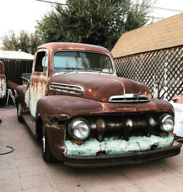 1951 Ford F-1 Deluxe Cab. Rusty Relic 1951 Ford Other Pickups Deluxe Cab