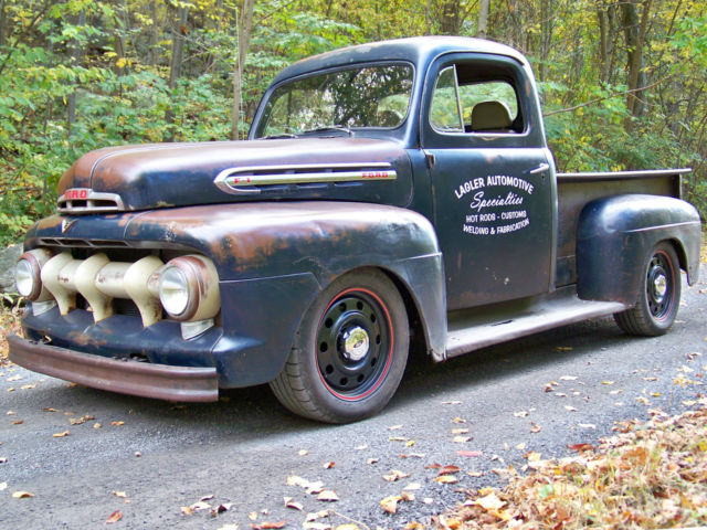 1951 Ford F1 Pickup All Wheel Drive V8 5 Speed Hotrod Street Rod Shop Truck F100 1951 Ford Other Pickups F1 Five Stars