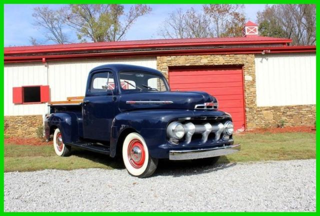1951 Ford F1 Pickup Truck-Restored to Original-SHOW QUALITY-Flat 6-CONSIGNMENT 1951 Ford F-100