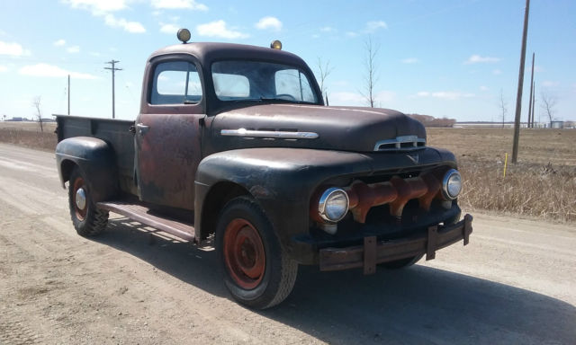 1951 Ford F3 F-1 F1 F2 Pickup Truck Good Condition No Reserve Can Ship Anywhere 1951 Ford Other Pickups F1