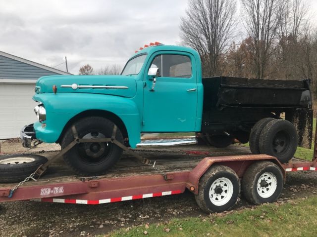 1951 Ford F4 dump truck rat rod restored 1951 Other Makes F4 Ford truck