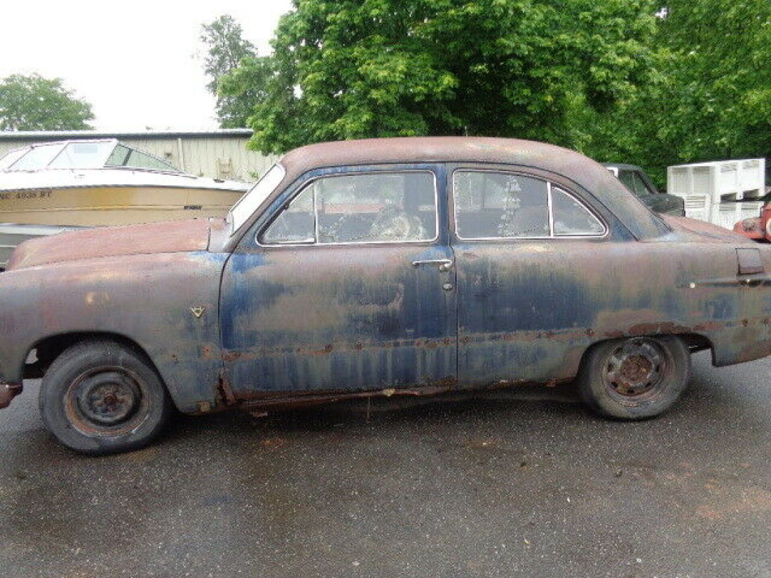 1951 FORD FLATHEAD V8 SHOEBOX PROJECT OR PARTS 1951 Ford Deluxe