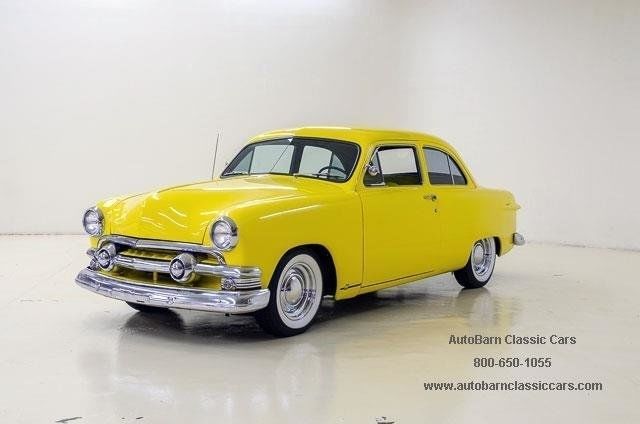 1951 Ford Tudor 84882 Miles Yellow Sedan V8 Flathead 225 ci 3-Spd Manual 1951 Ford Model A --