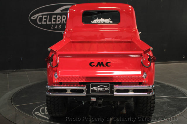 1951 GMC 3100 resto mod stepside lifted 4x4 - photo 4