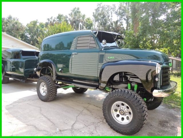 1951 GMC 1/2 Ton 4x4 Panel Truck,350 Bored Engine,3-Speed Automatic,A/C 1951 GMC 1/2 Ton