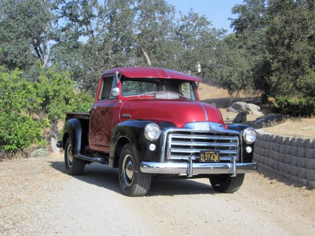 1951 GMC PICKUP RESTORED RUST FREE CA TRUCK 1951 GMC Pickup Truck