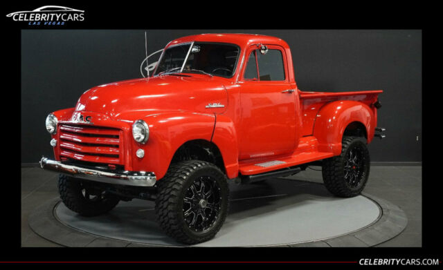 1951 GMC 3100 resto mod stepside lifted 4x4