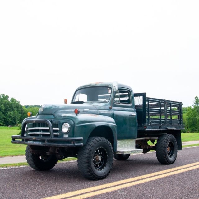 1951 International-Harvester L-162 4x4 Stake Bed Truck 1951 International Harvester L 162 L-162 4x4 Stake Bed Truck