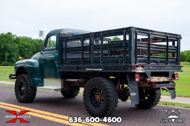 1951 International Harvester L 162 L-162 4x4 Stake Bed Truck - photo 6