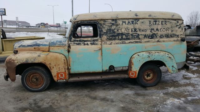 1951 INTERNATIONAL HARVESTER PANEL VAN HALF TON SHORT 1951 International Harvester Other NA