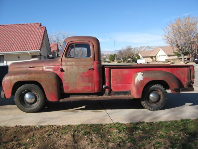 1951 International Harvester Pickup Truck 1950 1952 1953 Restoration or Rat Rod 1951 International Harvester L-110 Series 2dr Pickup Std. 8' bed