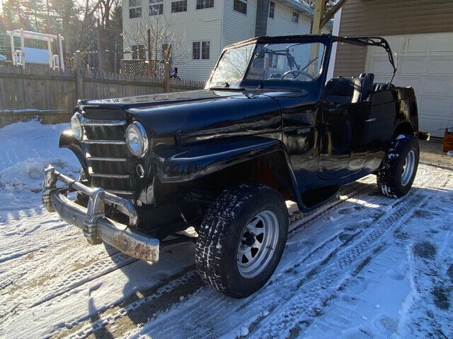 1951 jeepster Rat Rod chevy V8 hot rod Jeepster 2078393924 project barn find rod 1951 Jeep Other