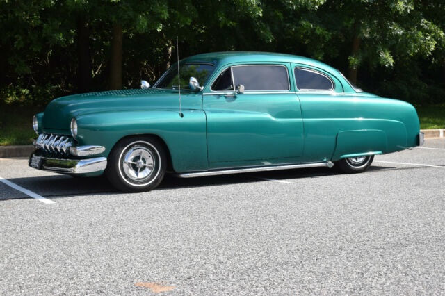 1951 MERCURY 2-DOOR, 50's CUSTOM, CHEVY V-8, AUTO, A/C, EX. COND. (video) 1951 Mercury Other Custom 2-Door