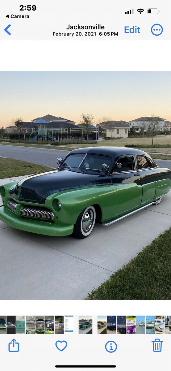 1951 Mercury 350 Crate Motor 700r4 Transmission Custom Leather Interior 1951 Mercury Monterey