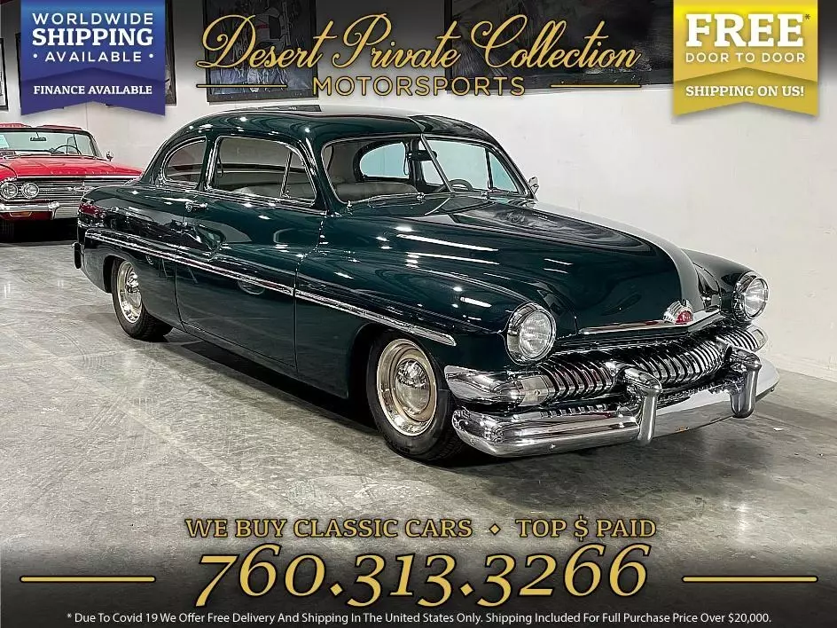 1951 Mercury Custom Coupe 350 V8 for sale! 1951 Mercury Custom Coupe 350 V8