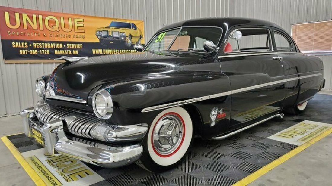 1951 Mercury Eight Coupe! Flat Head V8 3-Speed Overdrive 1951 Mercury Eight Coupe