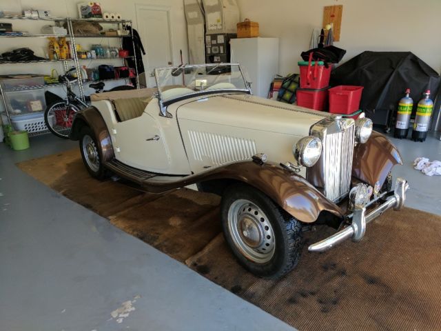 1951 MG T series T-series 1951 MG T-Series Roadster