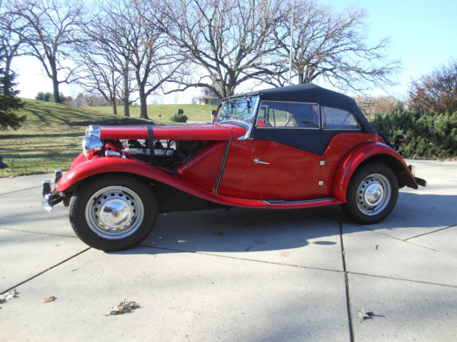 1951 MG TD Mark II with Triumph Engine and Transmission 1951 MG T-Series