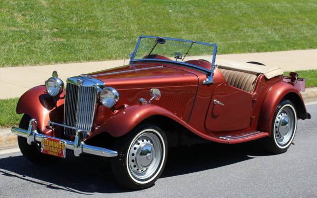 1951 MG TD Roadster For Sale To Purchase Or Buy Matching #'s 1951 MG T-Series