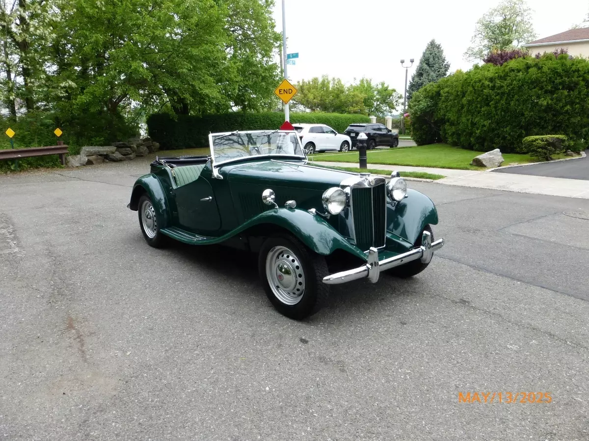 1951 MGTD Frame Off Restored Very Presentable 1951 MG T-Series TD