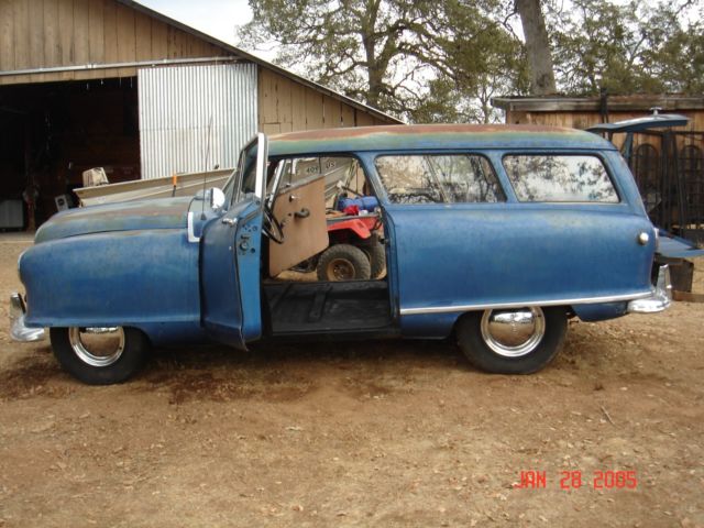 1951 Nash Kalvinator Wagon project 1951 Nash 400 Series 136
