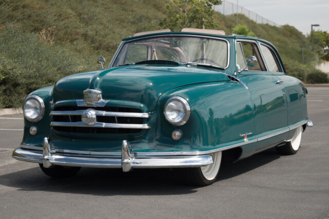 1951 Nash Rambler Custom Airflyte 86816 Miles Green Convertible 700R4 Automatic 1951 Nash Rambler Custom Airflyte