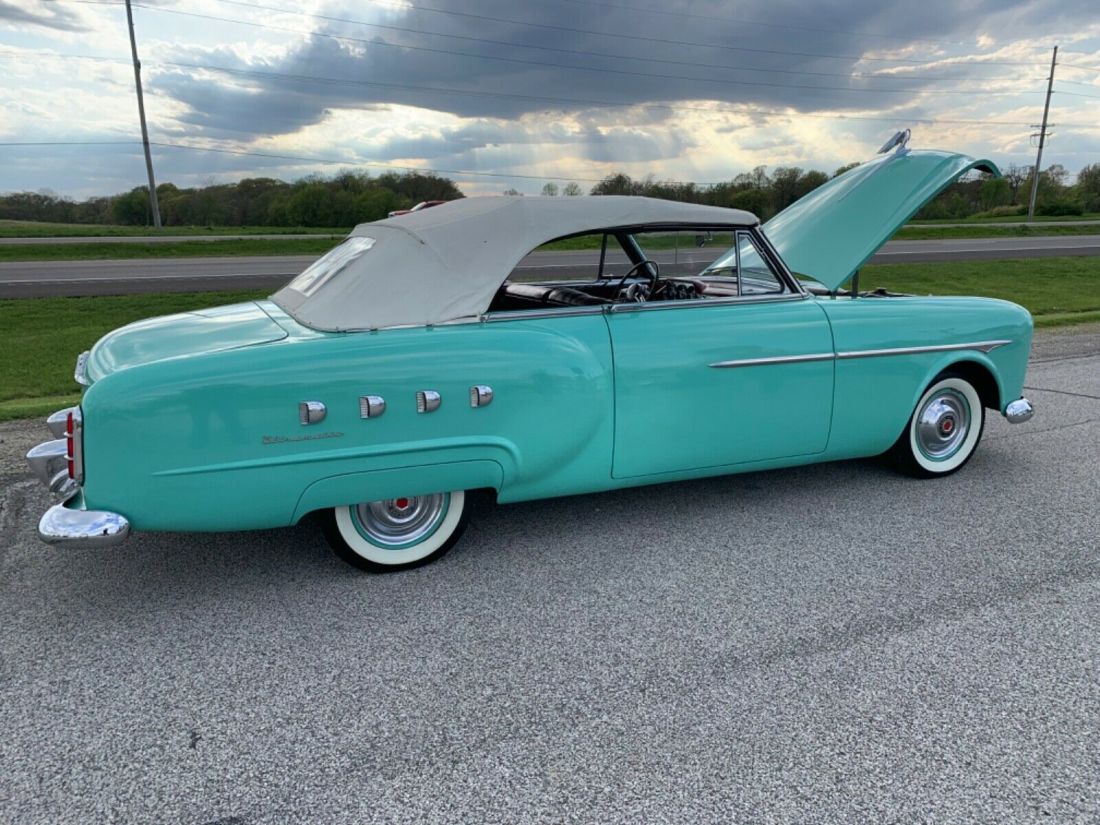 1951 Packard Convertible Straight 8 cylinder Ultramatic transmission 1951 Packard 250 Convertible