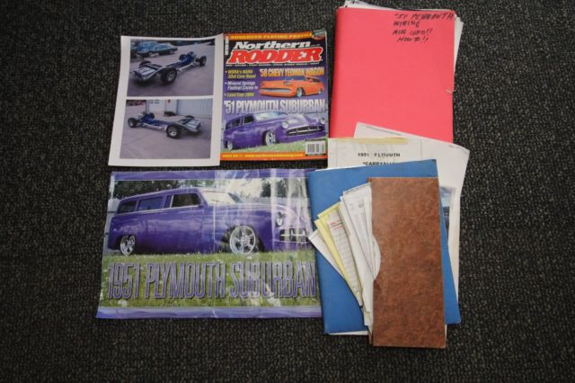 1951 Plymouth Suburban - Magazine Cover Custom Show Truck - photo 11