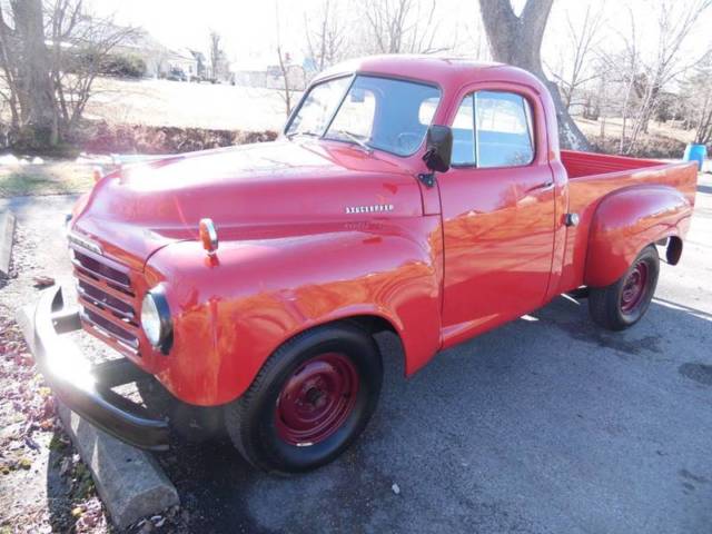 1951 Studebaker Champion Manual 3-Speed 4X2 F6 3.5L Gasoline 1951 Studebaker Champion