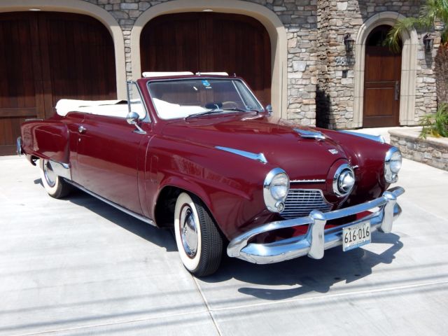 1951 Studebaker Commander Bullet Nose Convertible with V8 3-Speed and Overdrive 1951 Studebaker Commander Bullet Nose Convertible with V8