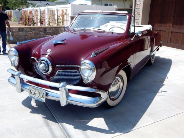 1951 Studebaker Commander Bullet Nose Convertible with V8 - photo 2